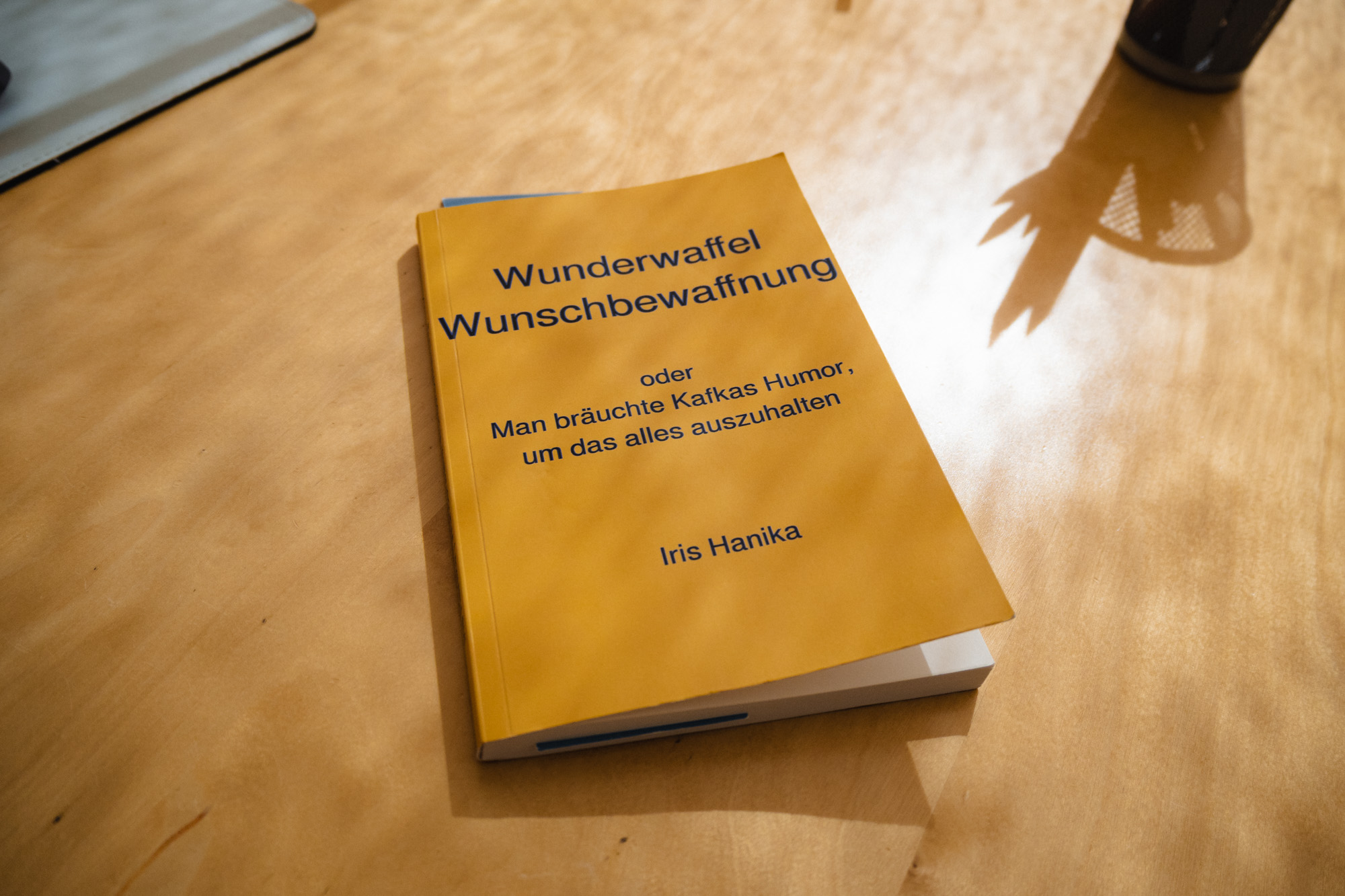 Cover von Iris Hanikas Buch "Wunderwaffel Wunschbewaffnung"